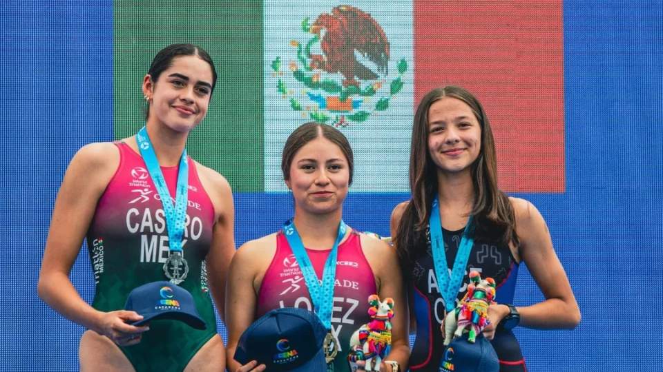 TRIATLETA SONORENSE FEMENIL CONSIGUE  LA PRESEA DE PLATA EN TRIATLÓN EN CHILE 